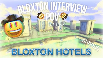 Passing BLOXTON INTERVIEWS!