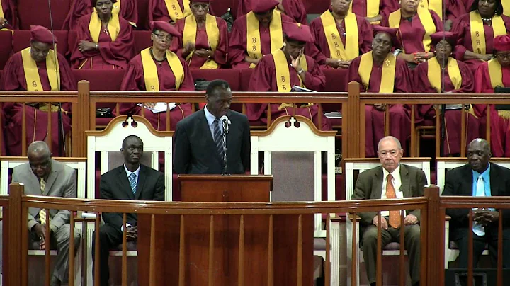 Bahamas Baptist Union Conference closing night Rev...