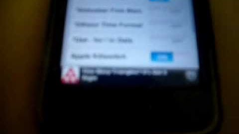 How To Get The Date On Status Bar On Ipod Touch