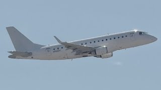 United Express (SkyWest) Embraer E170LR Takeoff From Idaho Falls [N702SY]