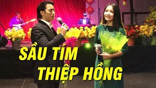 Đan Nguyên nhận mình 'dại gái' trước Thúy Huyền khi cùng song ca tình khúc Sầu Tím Thiệp Hồng