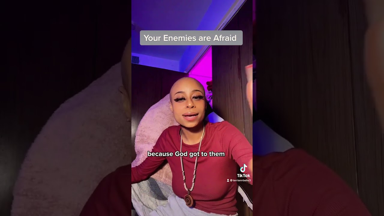 Your Enemies Are Afraid Now