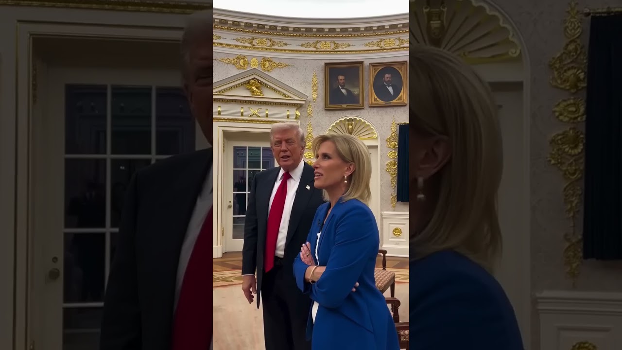 Fox News Laura Ingraham Interviews President Trump in the Oval Office