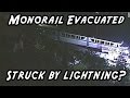 Discast news walt disney world monorail evacuated struck by lightning  expansion 7162014