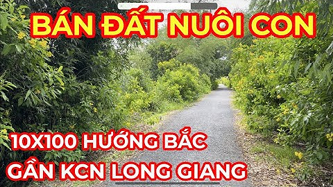 Tập 851 Bán 1000m2 Đất lộ nhựa gần khu công nghiệp long giang tỉnh tiền giang