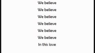 Good Charlotte - We Believe (with lyrics)