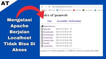 Cara Mengatasi Localhost Tidak Bisa Terbuka Padahal Apache Sudah Running