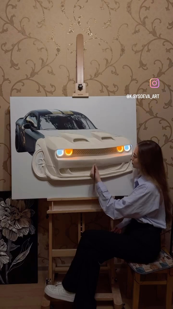 #JasonDeruloTV // Car Painting ? #GotPermissionToPost From @k.sysoeva_art #FromTheIslands