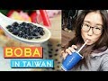 BOBA ♦ Bubble Milk Tea in Taiwan (TRAVEL VLOG)