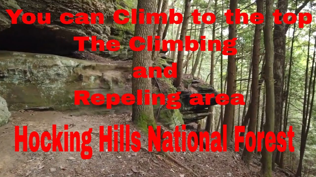 Hocking Hills State Forest Rock Climbing area YouTube