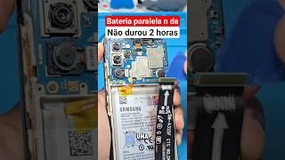 colocou bateria paralela no celular e deu isso #shorts #short #ytshorts #apple #iphone #viral #fyp