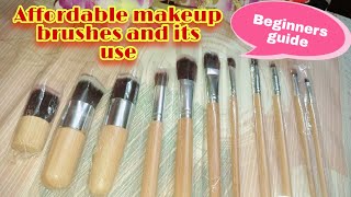 Makeup Brushes For Beginners Amazon Bamboo Brush Set Review And Its Uses Shagufta Parveen