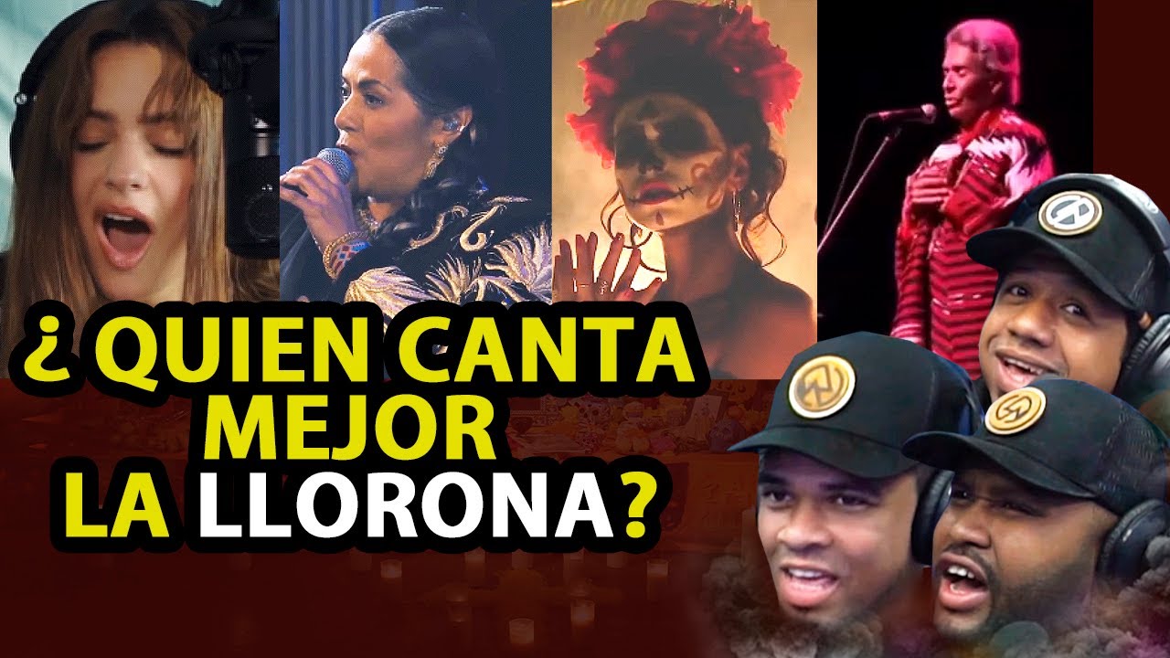 4 ESTILOS DISTINTOS AL CANTAR LLORONA | CHAVELA VARGAS, CARMEN GOET, LILA DOWN & ROSALIA | REACCIÓN.