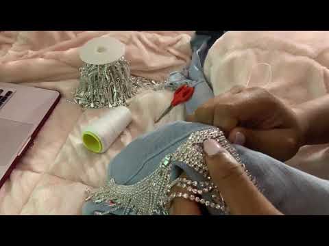 Video: Kako Ukrasiti Traperice S Rhinestones