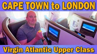 Virgin Atlantic Cape Town to London in Upper Class 🛩️