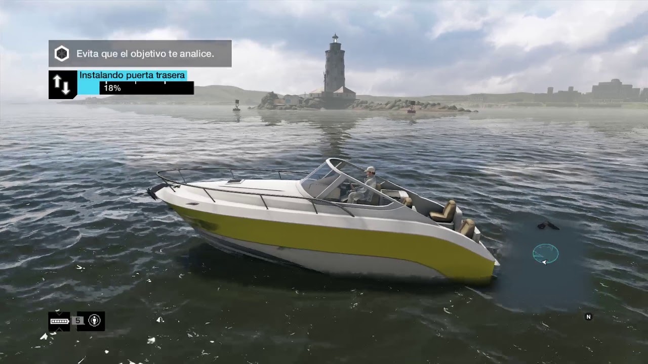 WATCH_DOGS lighthouse camper PS4