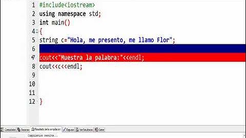 char y string en C++.