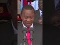 Uhuru Kenyatta Speech