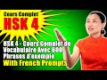 Hsk 4 cours complet de vocabulaire avec 600 phrases dexemple  vocabulaire hsk  w french prompts