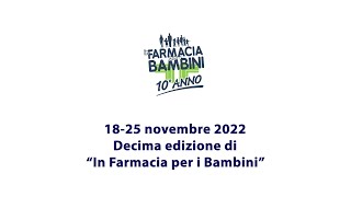 Una grande catena di solidarietà | In Farmacia per i Bambini 2022