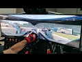 F1 German Grand Prix Samsung C49RG90 49"monitor + SFX100 motion