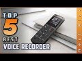 Top 5 best voice recorders review in 2024