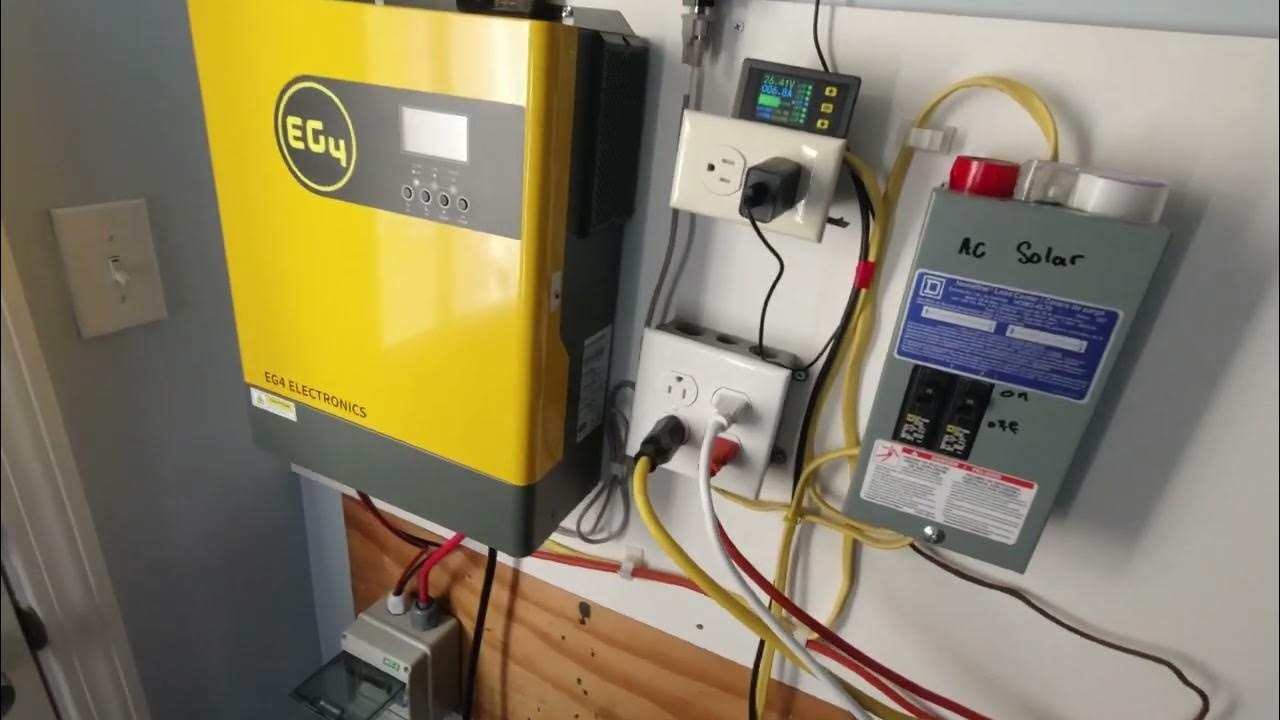 EG4 all in one inverter charger Running without battery. (1) - YouTube