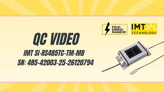 QC VIDEO IMT Ta-ext-RS485-MB SN: 156-26120794