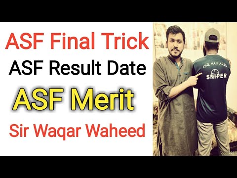 Waheed Asf ASF Final Trick By Sir Waqar Waheed | ASF Result Date | ASF Merit By ...