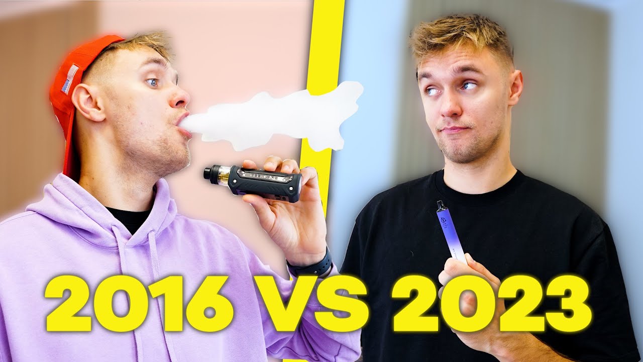 TYPOWY VAPER - DAWNIEJ VS DZIŚ (2016 VS 2023)