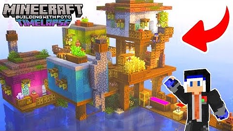 Expanding my post apocalypse village in Minecraft- minecraft timelapse