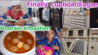 Finally cupboard🗄️ agae || Hoorain 💕 ki baatien ||@Lifewithsamrah