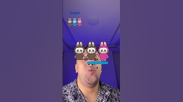 I think i broke this labubu color filter! #shorts