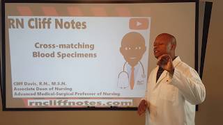 Blood: Cross-matching Specimens