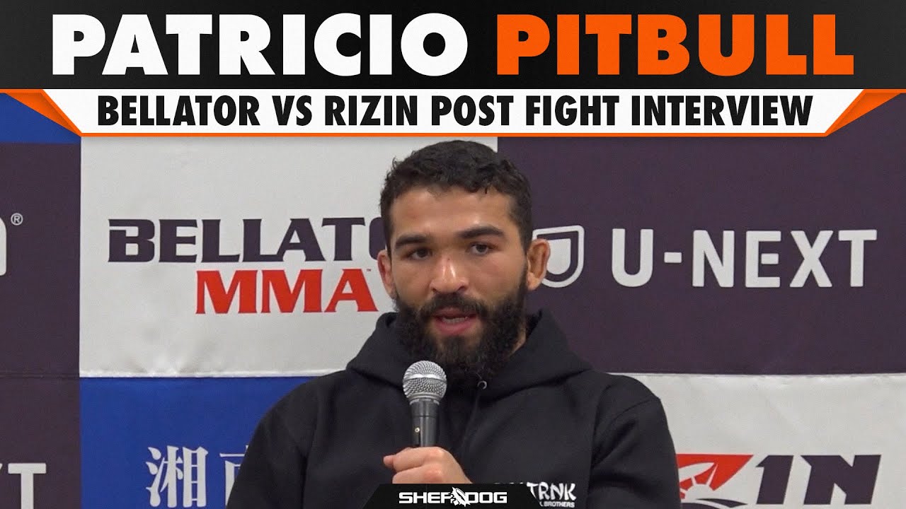 Patricio Pitbull Freire Post Fight Interview - Bellator MMA vs