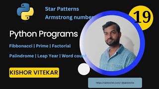 Best Python Programs | Part 2 | Python Tutorial | #19