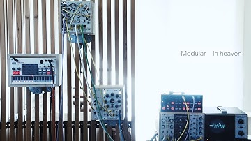 Modular in heaven / Eurorack Ambient / Plaits Ensemble Oscillator MATHS Volca Sample SQ-1