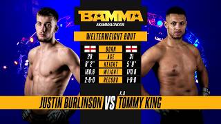 BAMMA 34: Justin Burlinson vs Tommy King