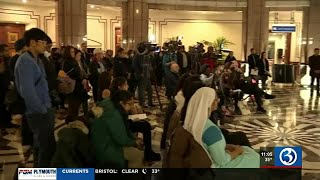 Local communities hold vigil for victims of California shootings