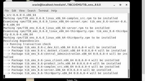 TIBCO EMS INSTALLATION