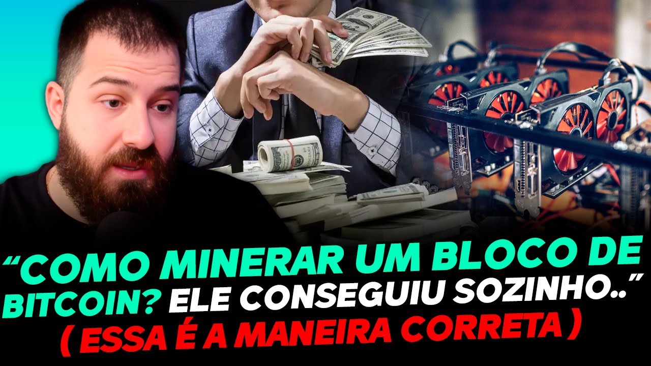 COMO MINERAR UM BLOCO DE BITCOIN? 🚨
