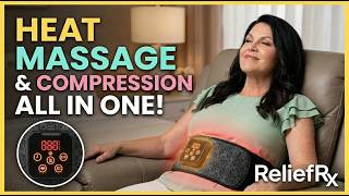 This ReliefRX Back Belt Combines Heat 🔥Massage and More!