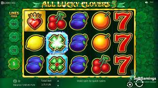 BGaming - All Lucky Clover 5 - Gameplay Demo screenshot 4
