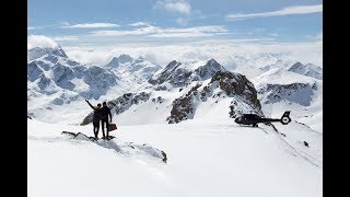 Heli-Skiing in St. Moritz with Airbus Corporate Helicopters ACH130 : Arrive Anywhere