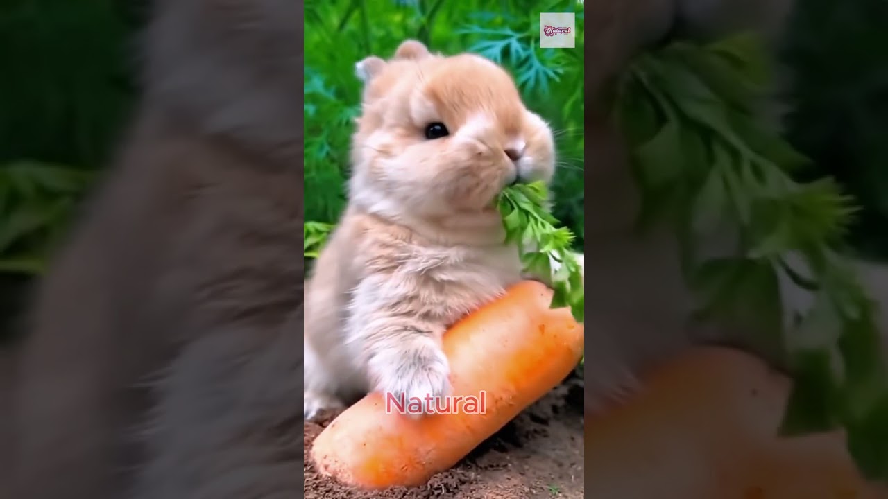 Are Carrots Tasty? Munching on Carrot Leaves – Adorable Countryside Pets Make Their Debut 