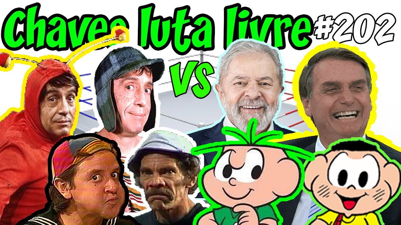 CHAVES EM DESENHO 13 - A VENDA DA VILA - BOLSONARO CONTRA LULA 