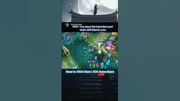 POV: You save the base but your team still blames you 💀