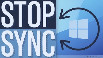 How to Disable Sync in Windows | Step-by-Step Tutorial