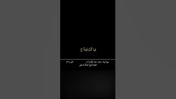 سورة البينة عبدالله السامعي