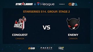 Conquest vs EnemyGG - Map 2 - Inferno (SL i-League StarSeries XIV)